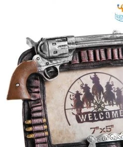 Vinny Y Father's Day Vintage Pistol Photo Frame