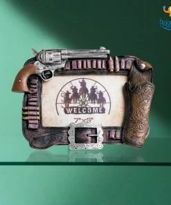 Vinny Y Father's Day Vintage Pistol Photo Frame