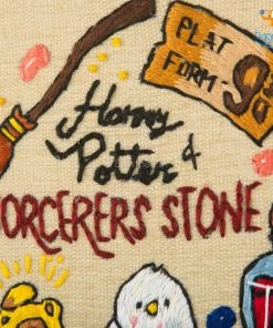 Hoop-Broideries All Of It Harry Potter Embroidery Hoop Art