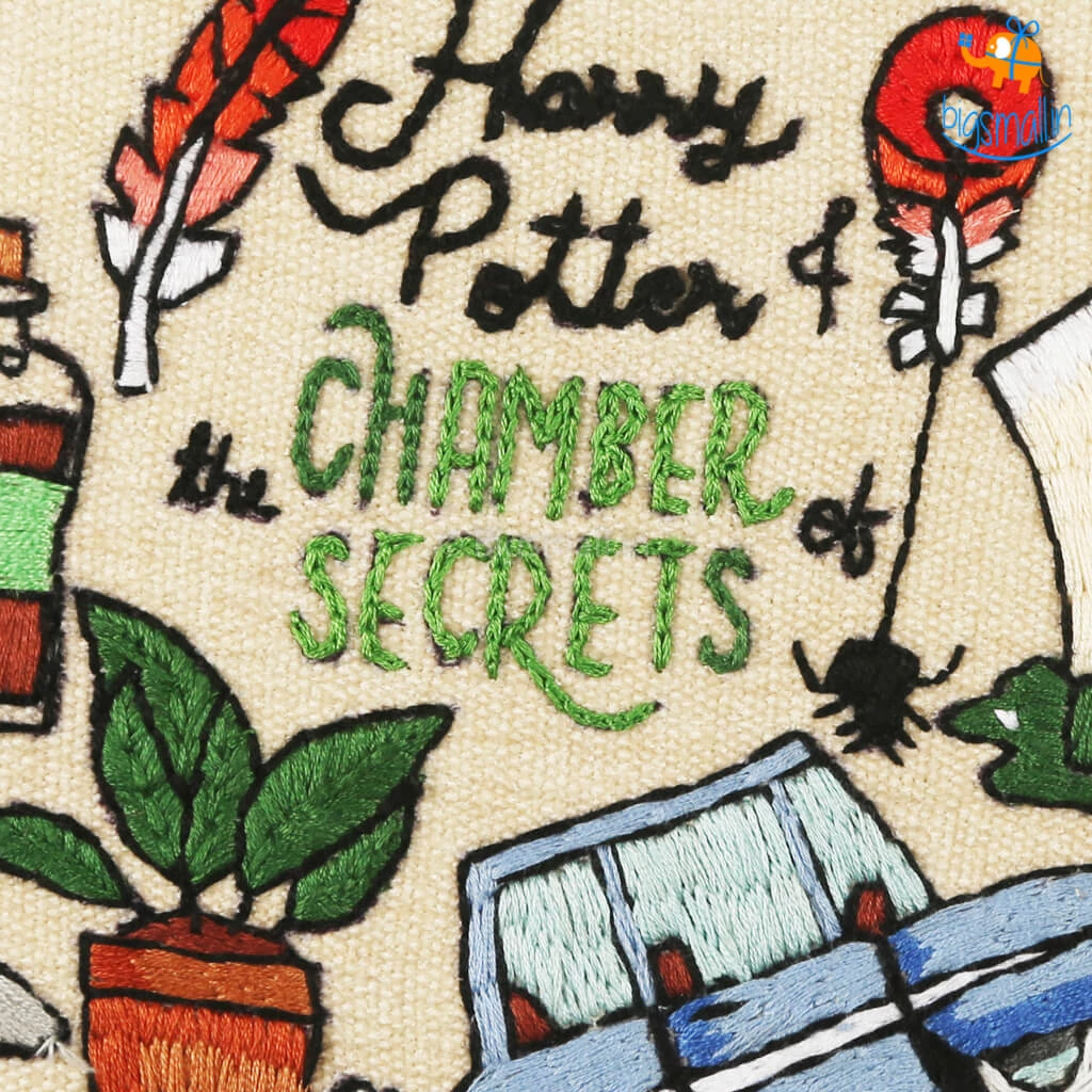 Hoop-Broideries All Of It Harry Potter Embroidery Hoop Art