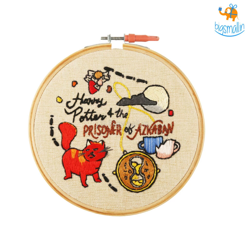 Hoop-Broideries All Of It Harry Potter Embroidery Hoop Art