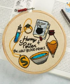 Hoop-Broideries All Of It Harry Potter Embroidery Hoop Art
