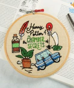 Hoop-Broideries All Of It Harry Potter Embroidery Hoop Art