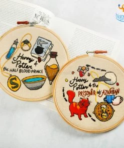 Hoop-Broideries All Of It Harry Potter Embroidery Hoop Art