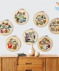 Hoop-Broideries All Of It Harry Potter Embroidery Hoop Art