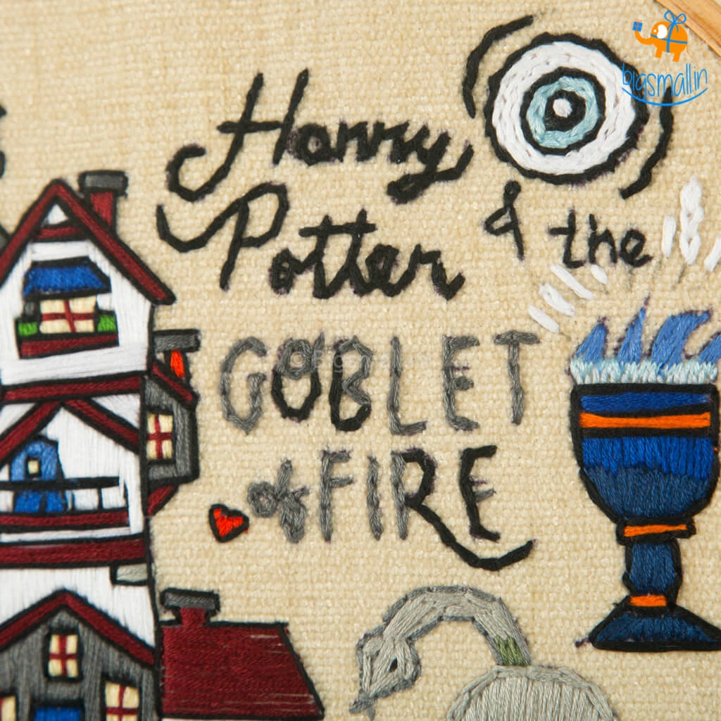 Hoop-Broideries All Of It Harry Potter Embroidery Hoop Art