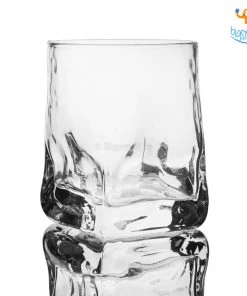 Devnow Corporate Hammered Bottom Whiskey Glasses - Set Of 6