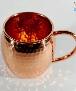 Devnow Father's Day Barrel-Shaped Copper Mugs - Set Of 2