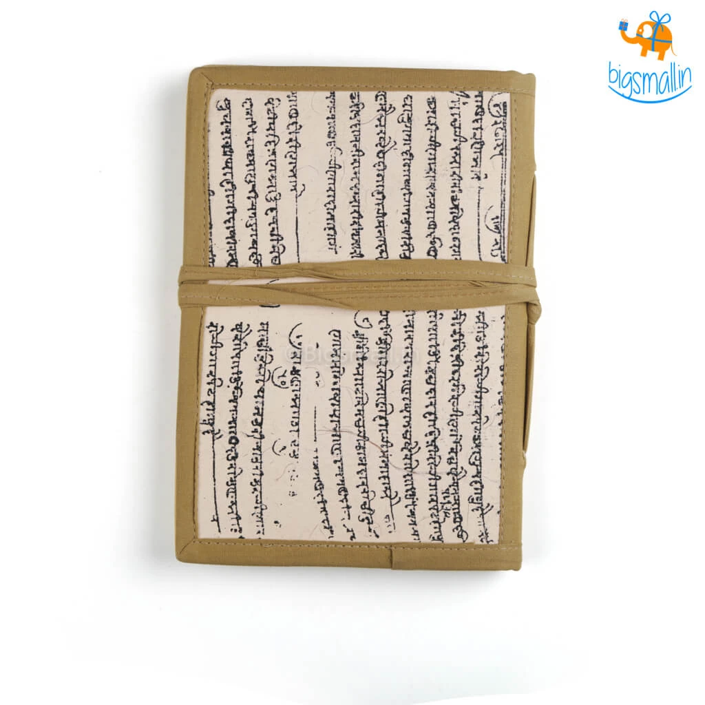 Ascetic Handmade Buddha Diary Father's Day