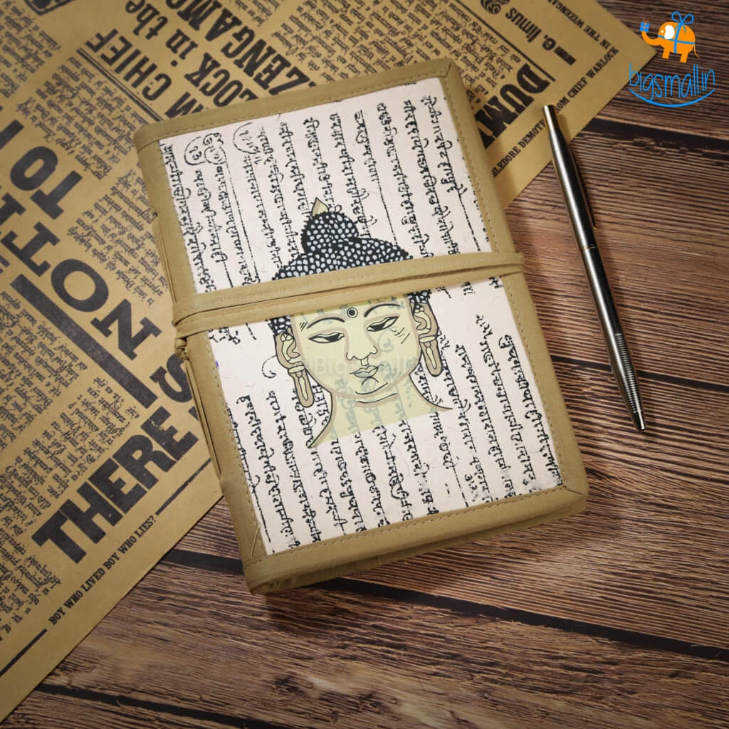 Ascetic Handmade Buddha Diary Father's Day