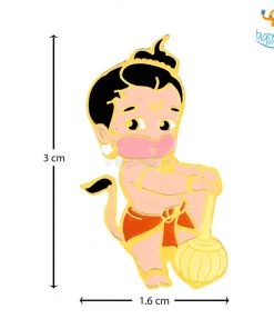 Bigsmall_piu Little Hanuman Lapel Pin All Of It