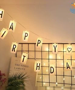 Bigsmall_hmk All Of It Letter Light Box LED String Light