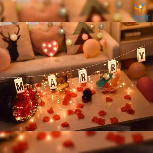 Bigsmall_hmk All Of It Letter Light Box LED String Light