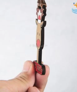 Bigsmall_piu All Of It Happy Holidays Metallic Luggage Tag