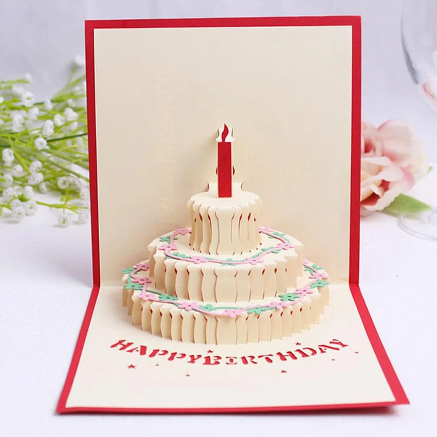 VinnyC All Of It Birthday Pop Up Card