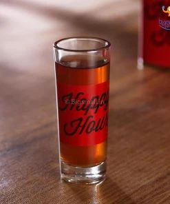 Vinny Y Happy Hour Flask And Shot Glasses Set