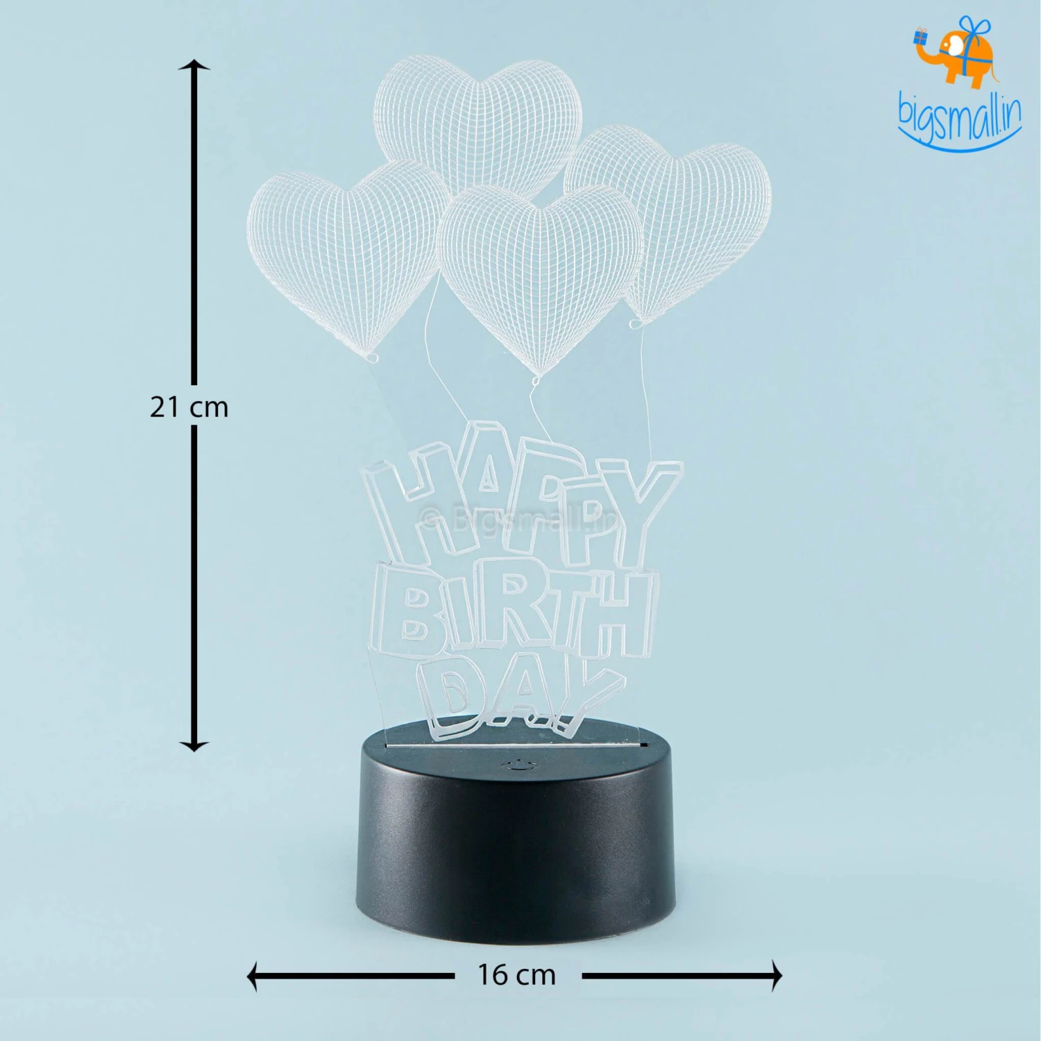 Saad Impex Happy Birthday Hologram Lamp All Of It