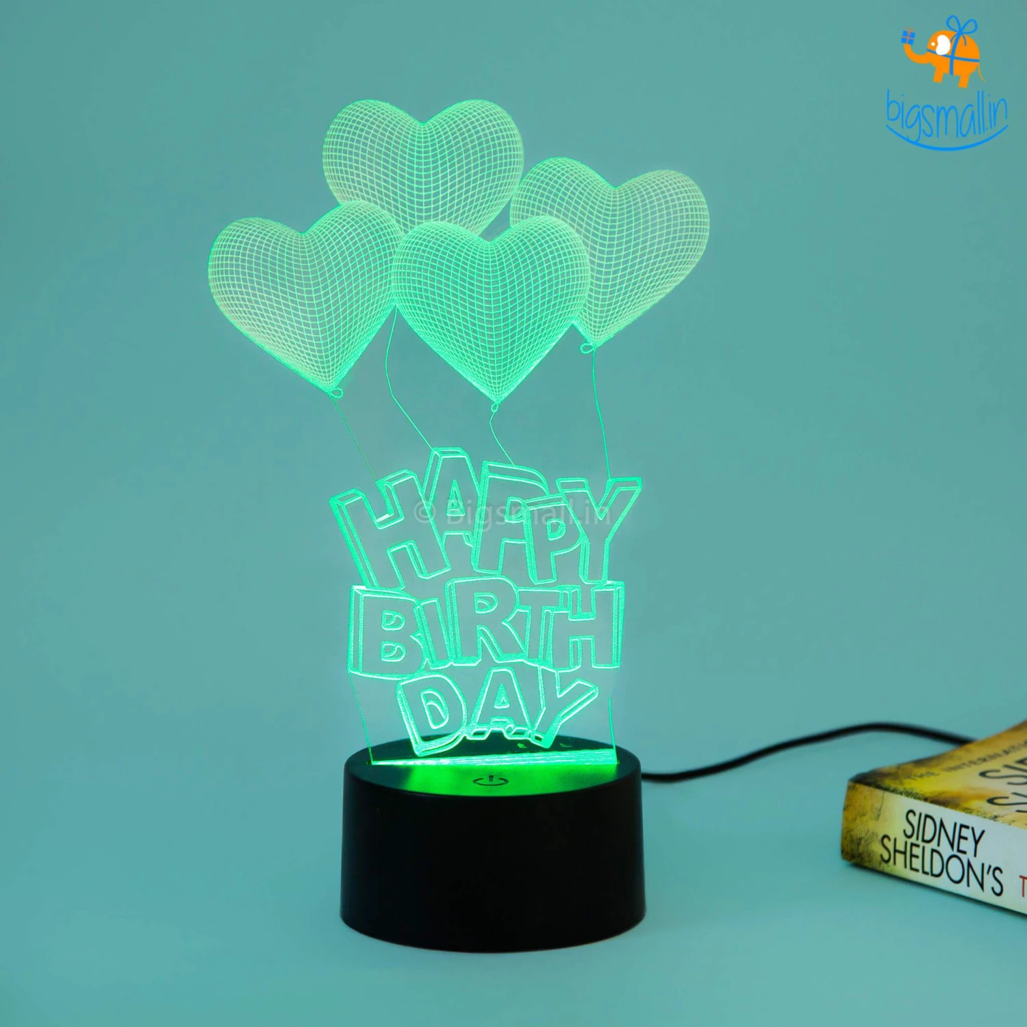 Saad Impex Happy Birthday Hologram Lamp All Of It
