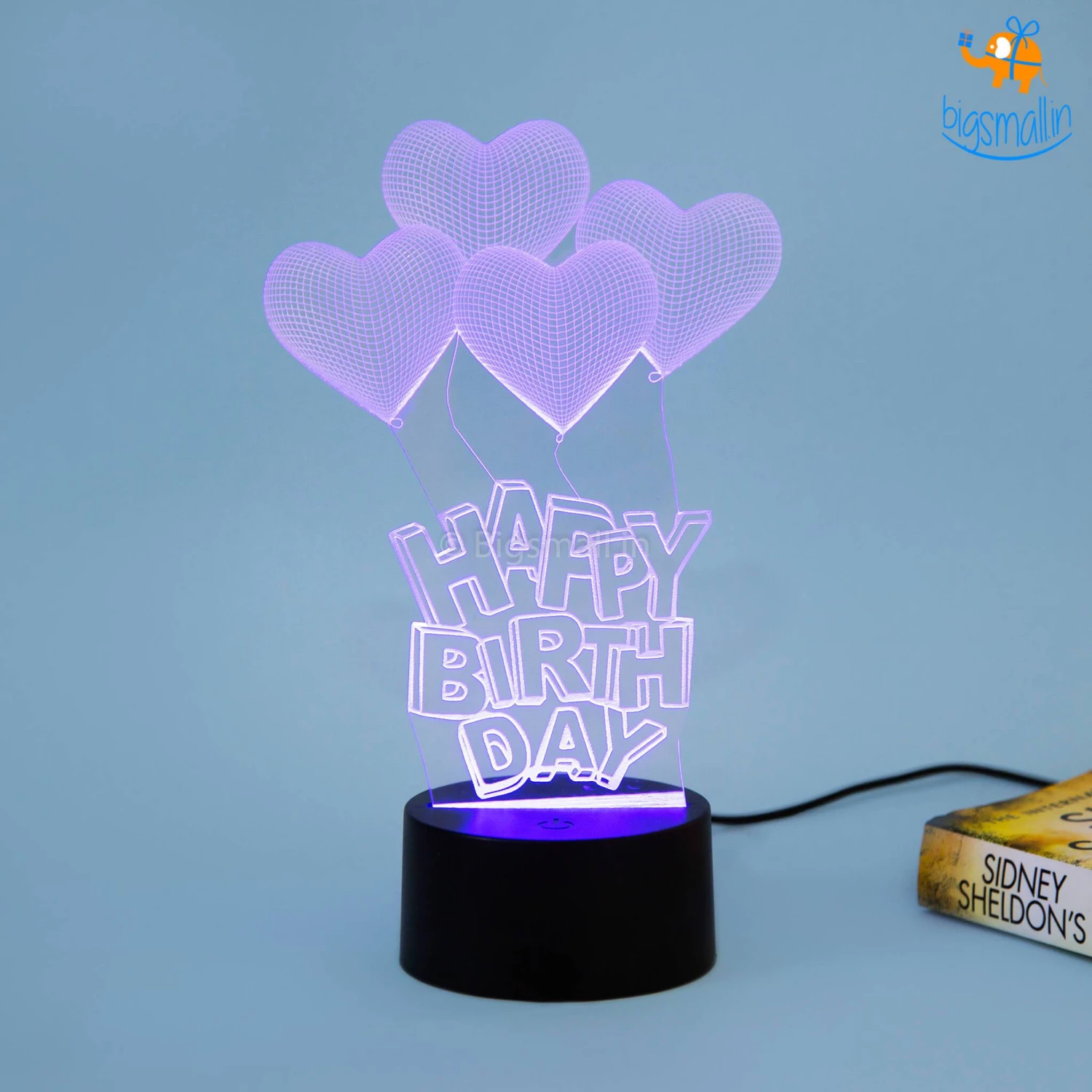 Saad Impex Happy Birthday Hologram Lamp All Of It