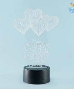 Saad Impex Happy Birthday Hologram Lamp All Of It