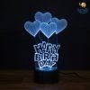Saad Impex Happy Birthday Hologram Lamp All Of It