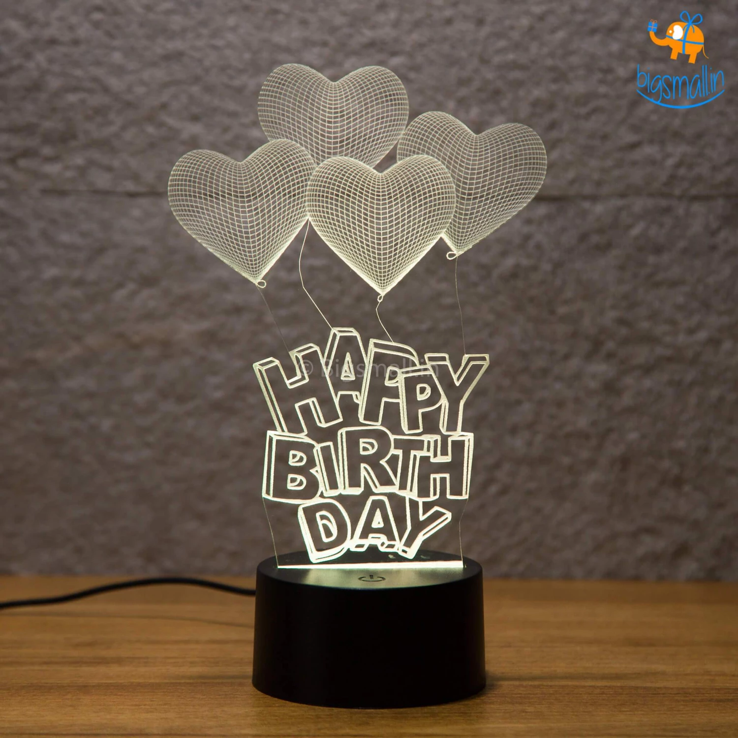 Saad Impex Happy Birthday Hologram Lamp All Of It