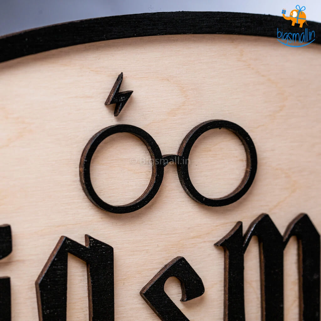 Chitra Chaya Personalized Harry Potter Themed Nameplate | COD Not Available