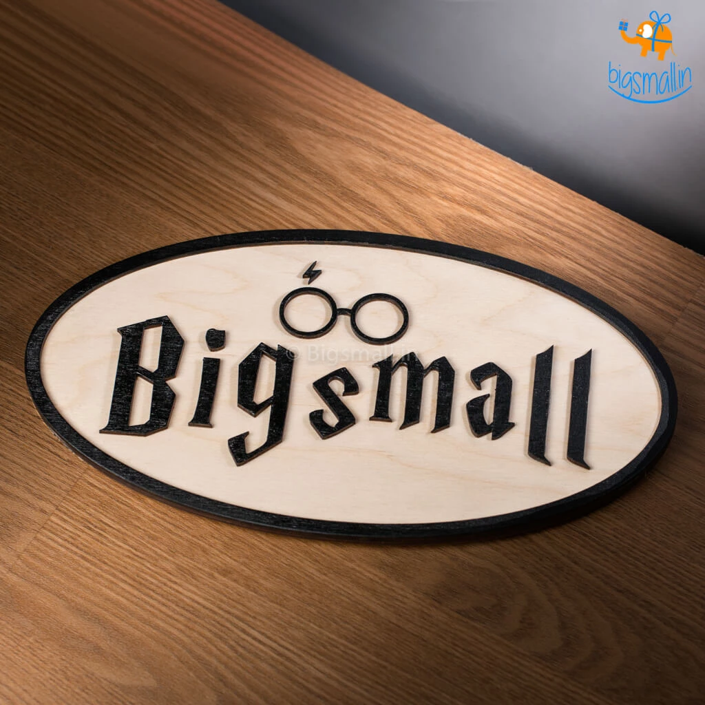 Chitra Chaya Personalized Harry Potter Themed Nameplate | COD Not Available