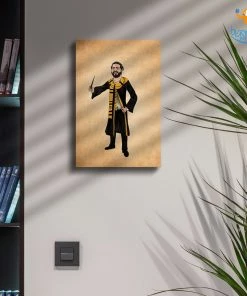 Chitra Chaya Personalized Harry Potter Caricature Wooden Portrait | COD Not Available