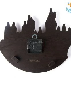 Bigsmall_cc Hogwarts Wooden Wall Clock Corporate