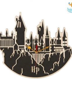 Bigsmall_cc Hogwarts Wooden Wall Clock Corporate