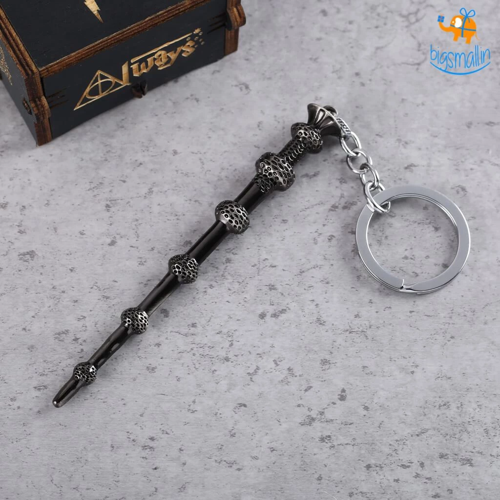 Keychaindel Harry Potter - Elder Wand Metallic Keychain