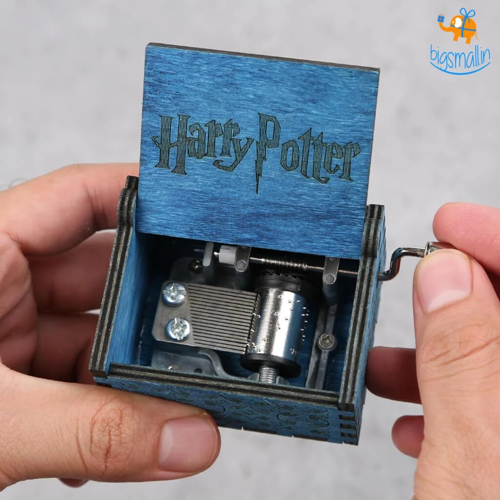 AmyLi Harry Potter Wooden Music Box