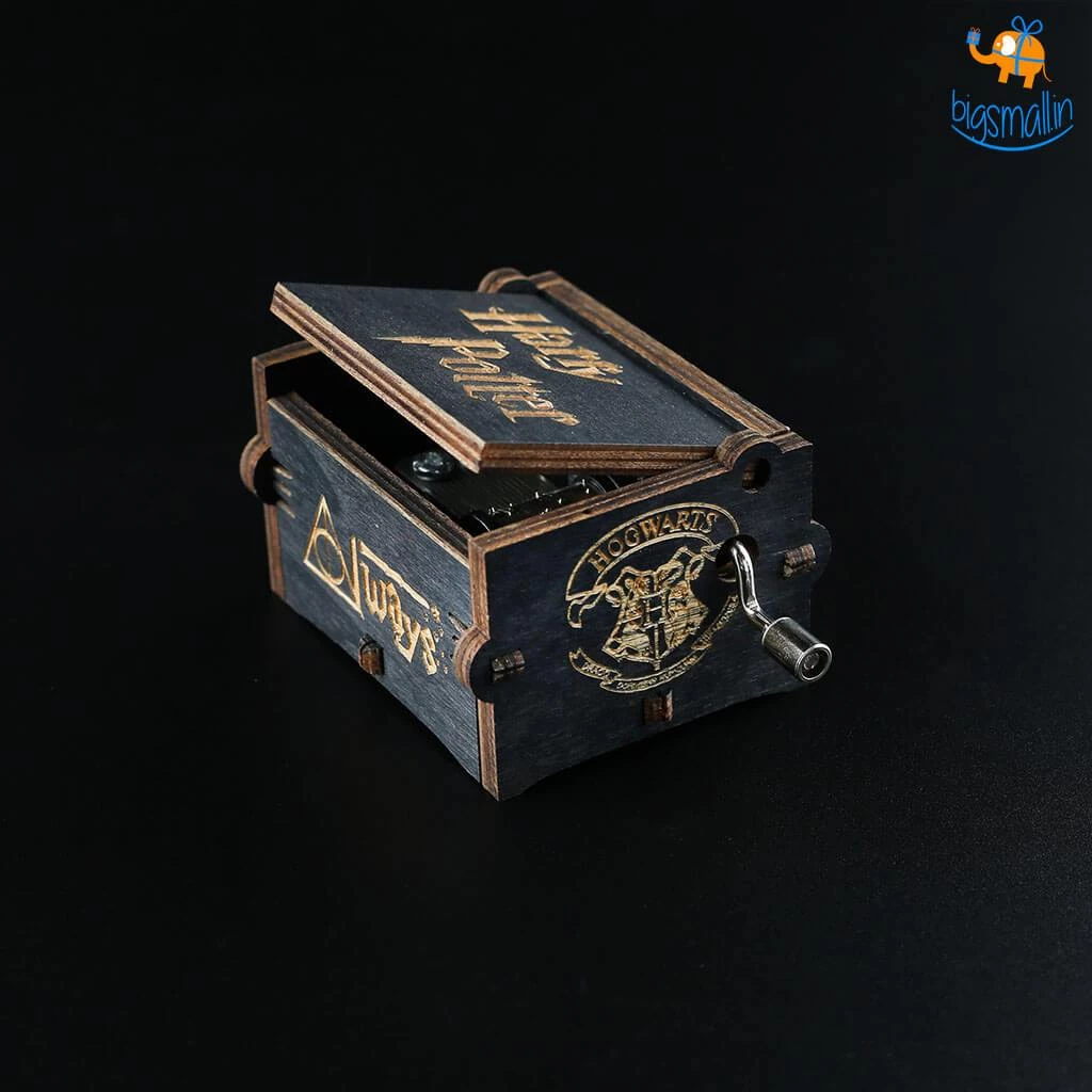 AmyLi Harry Potter Wooden Music Box