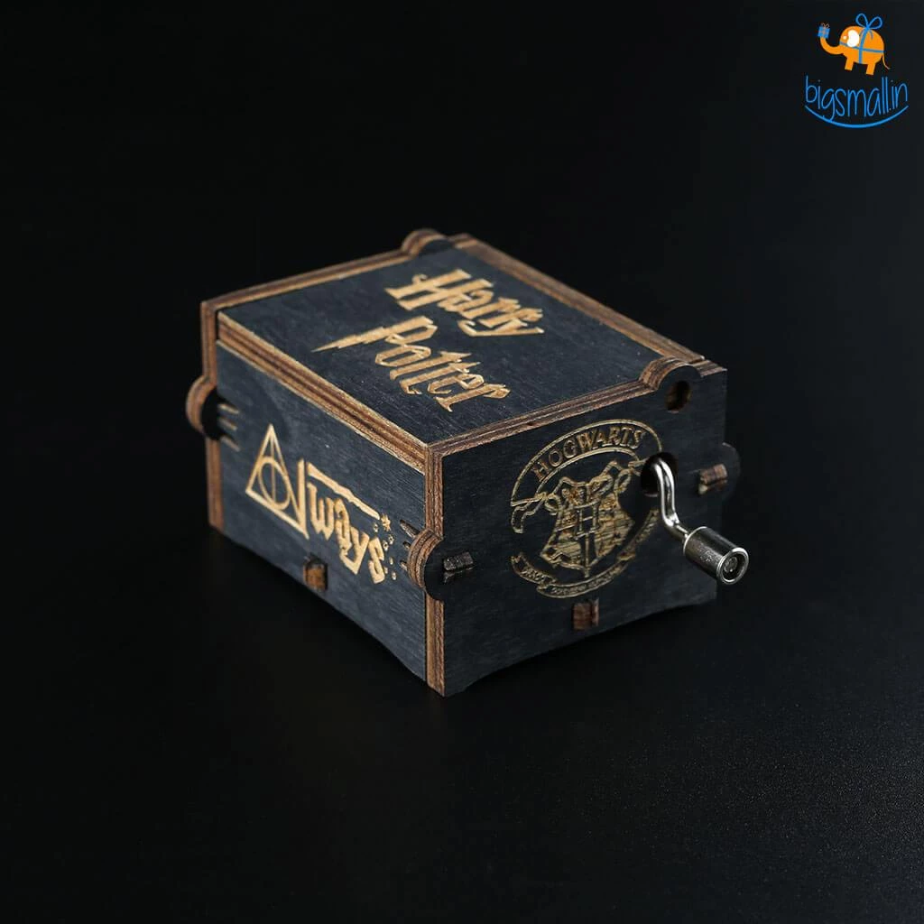 AmyLi Harry Potter Wooden Music Box