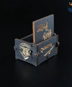 AmyLi Harry Potter Wooden Music Box
