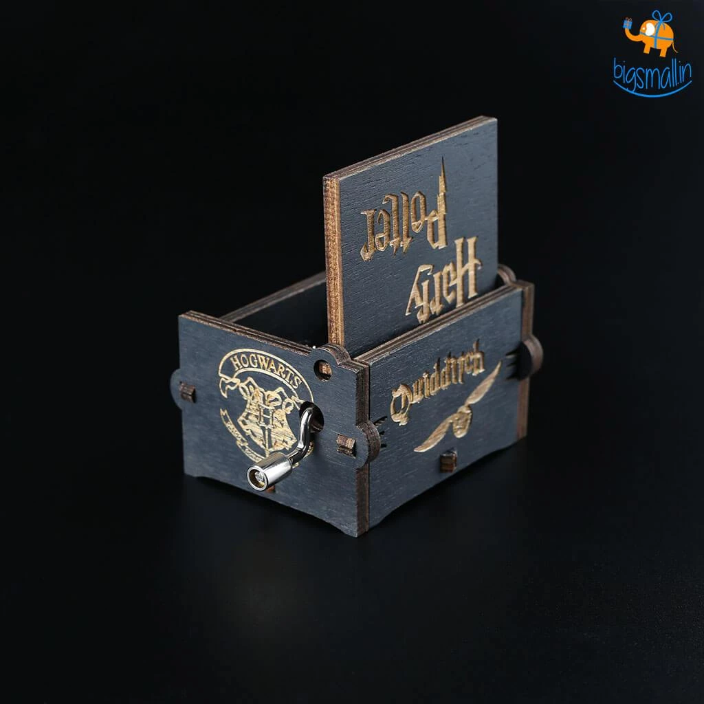 AmyLi Harry Potter Wooden Music Box