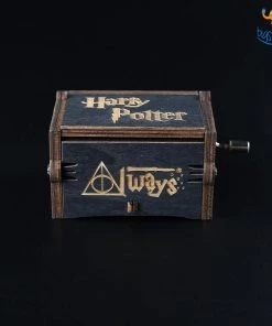 AmyLi Harry Potter Wooden Music Box