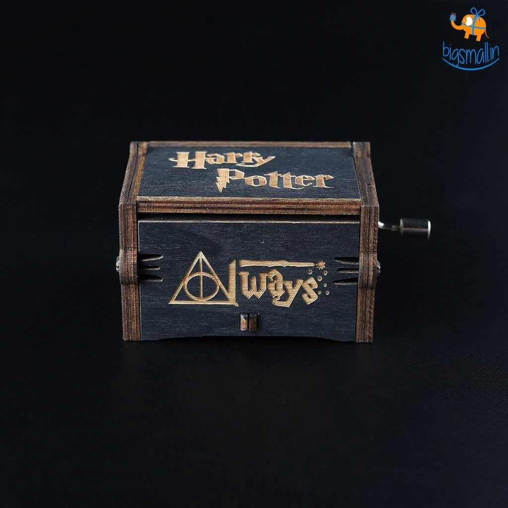 AmyLi Harry Potter Wooden Music Box