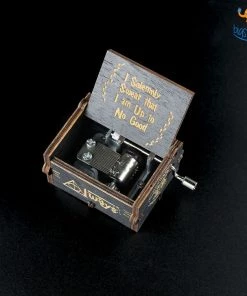 AmyLi Harry Potter Wooden Music Box