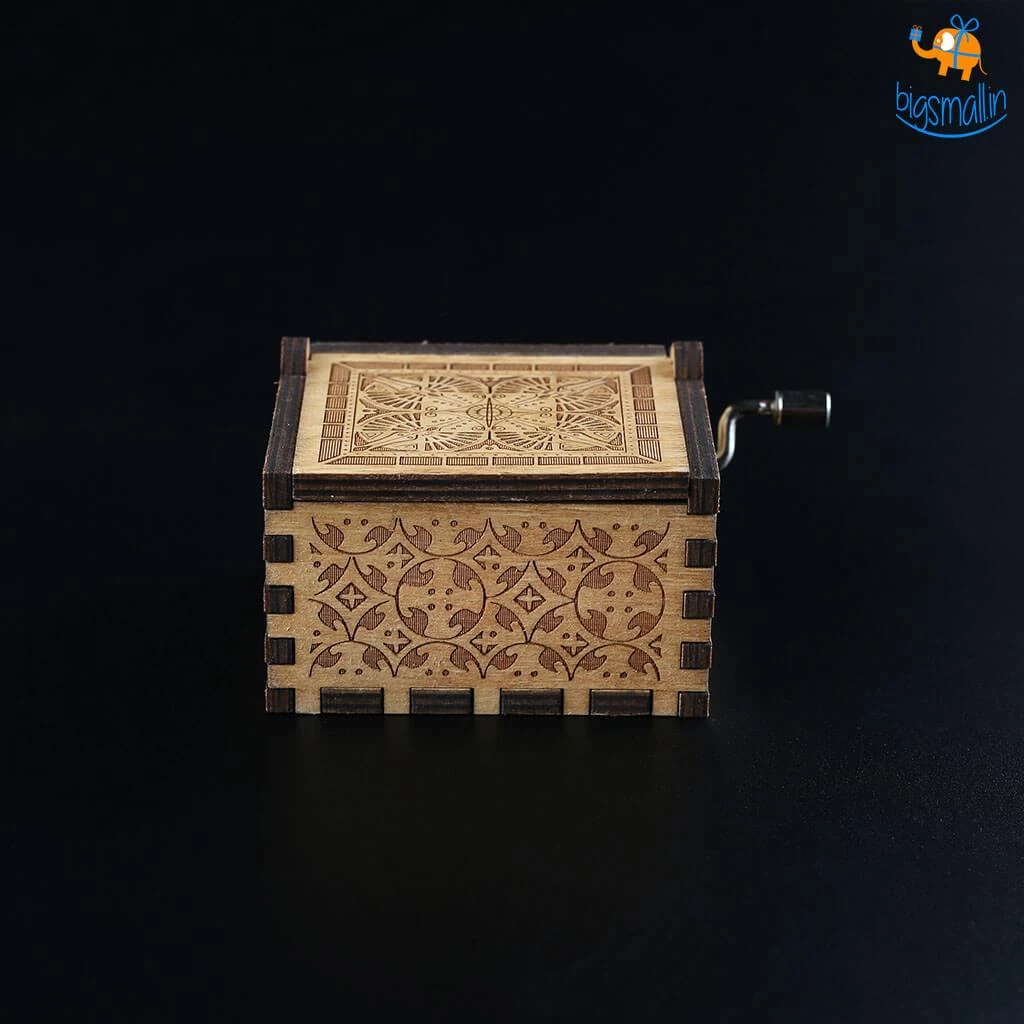 AmyLi Harry Potter Wooden Music Box