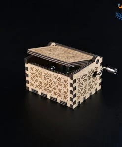 AmyLi Harry Potter Wooden Music Box