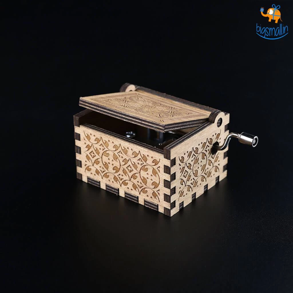AmyLi Harry Potter Wooden Music Box
