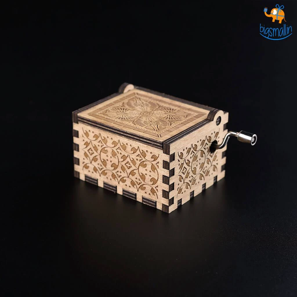 AmyLi Harry Potter Wooden Music Box