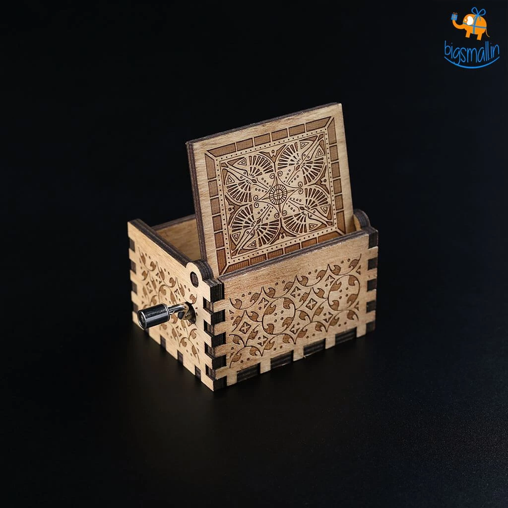 AmyLi Harry Potter Wooden Music Box