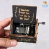 AmyLi Harry Potter Wooden Music Box