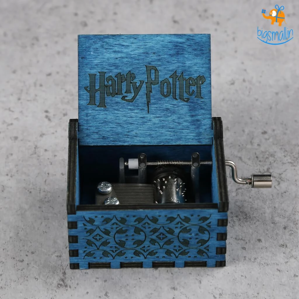 AmyLi Harry Potter Wooden Music Box