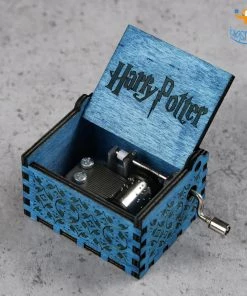 AmyLi Harry Potter Wooden Music Box