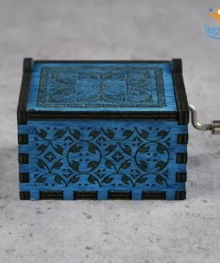 AmyLi Harry Potter Wooden Music Box