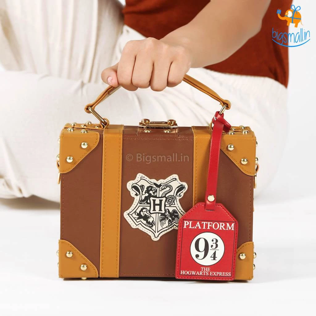 AmyLi All Of It Harry Potter Trunk Hand Bag
